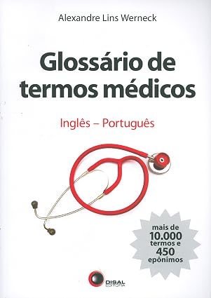 Capa do livro 'Glossário de Termos Médicos: Inglês-Português' de Alexandre Lins Werneck